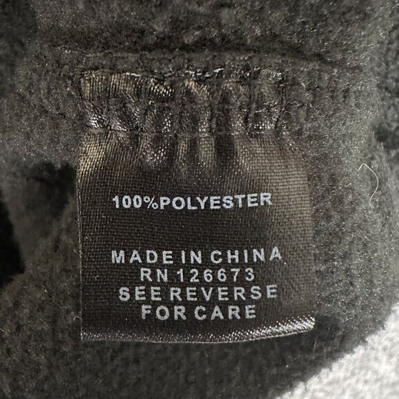 Arizona Cardinals Fleece Vest Mens Small Black Red NFL Football‎ Full Zip Adult - Picture 3 of 7